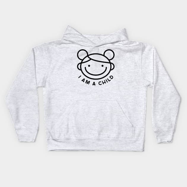 child of god Kids Hoodie by Mori The Legend 